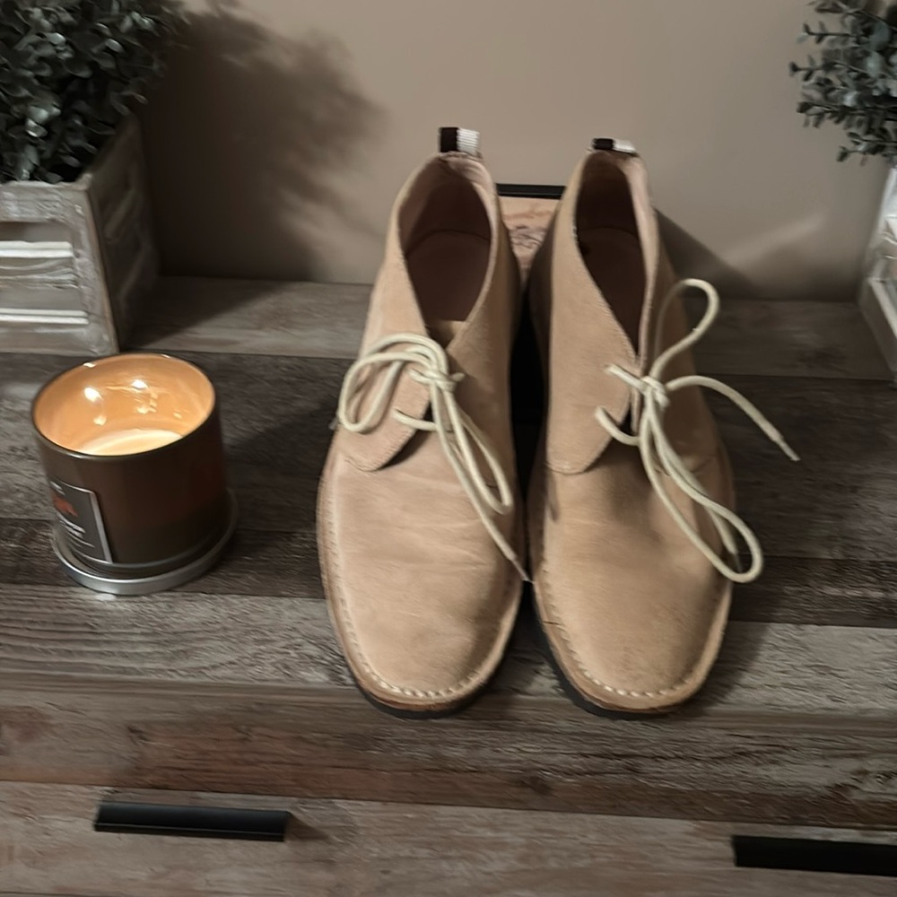 Coach Tan Chukka Boots